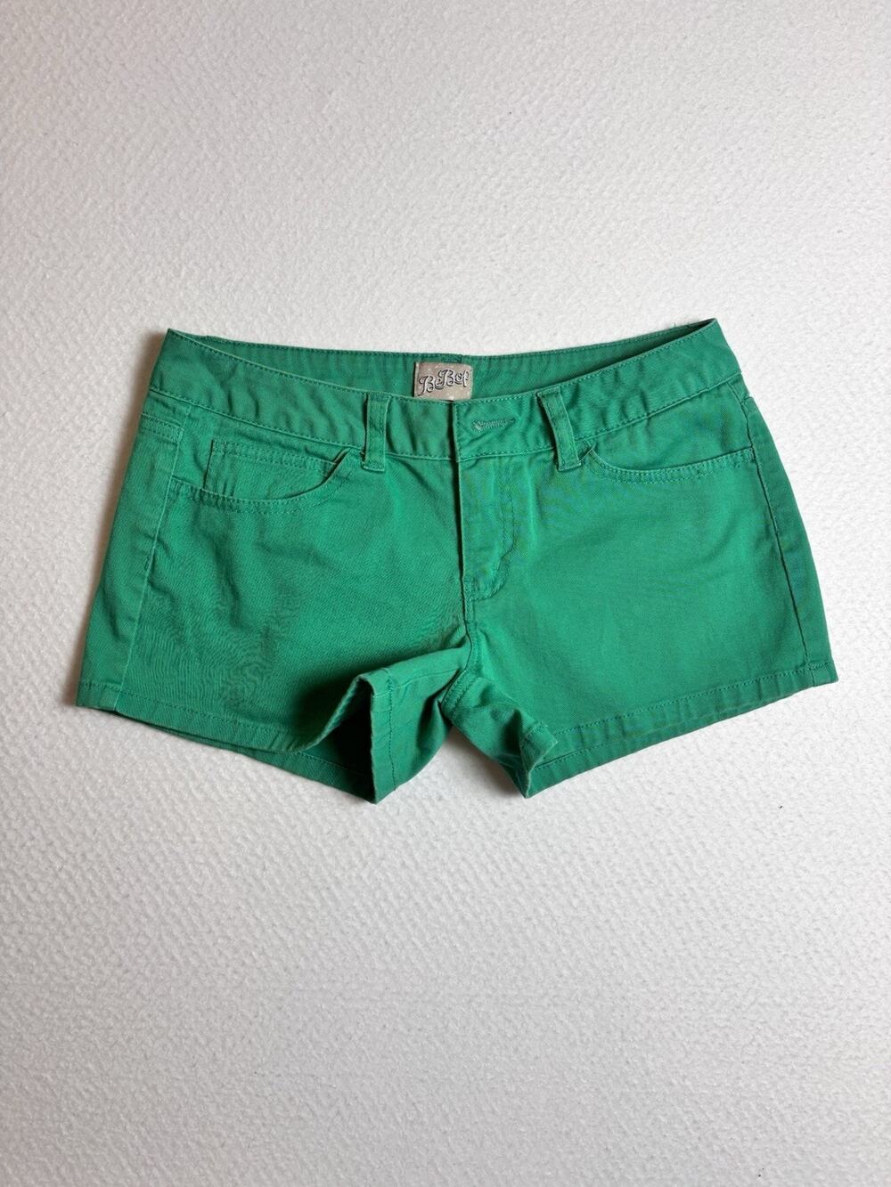Beboy Green Micro Shorts 3